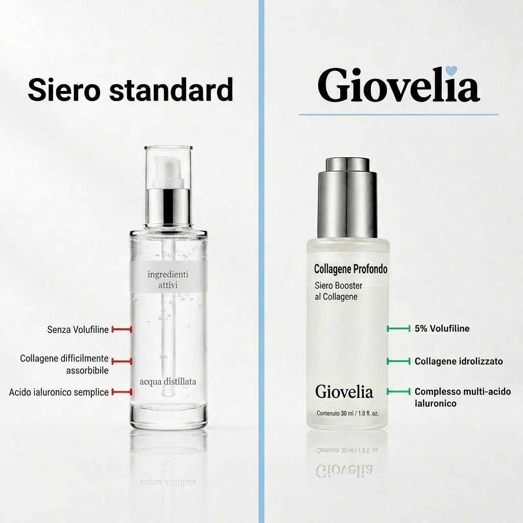 Confronto siero standard vs VoluFine